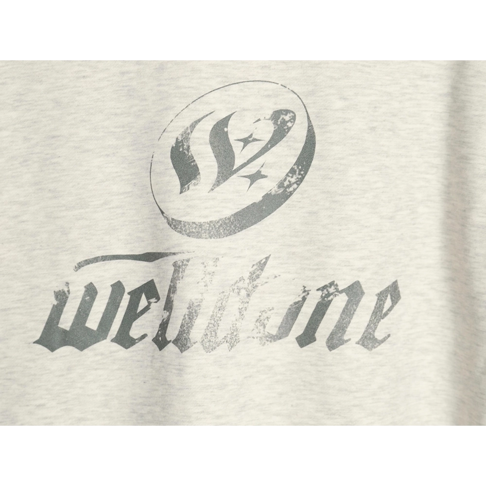 We11done in low price trust seller,in low price trust seller,Clothing,Buy Cheap Discount We11 Done Lettering Crew Neck in low pr