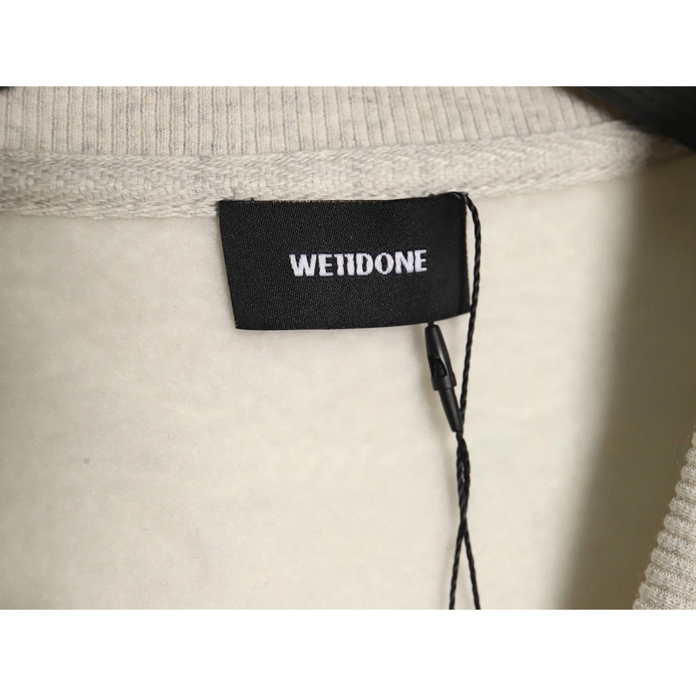 We11done in low price trust seller,in low price trust seller,Clothing,Buy Cheap Discount We11 Done Lettering Crew Neck in low pr