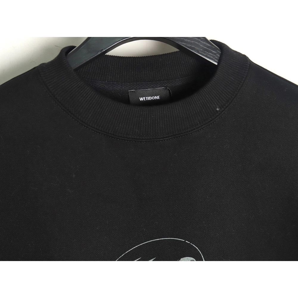 We11done in low price trust seller,in low price trust seller,Clothing,Buy Cheap Discount We11 Done Lettering Crew Neck in low pr