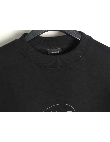 We11done in low price trust seller,in low price trust seller,Clothing,Buy Cheap Discount We11 Done Lettering Crew Neck in low pr