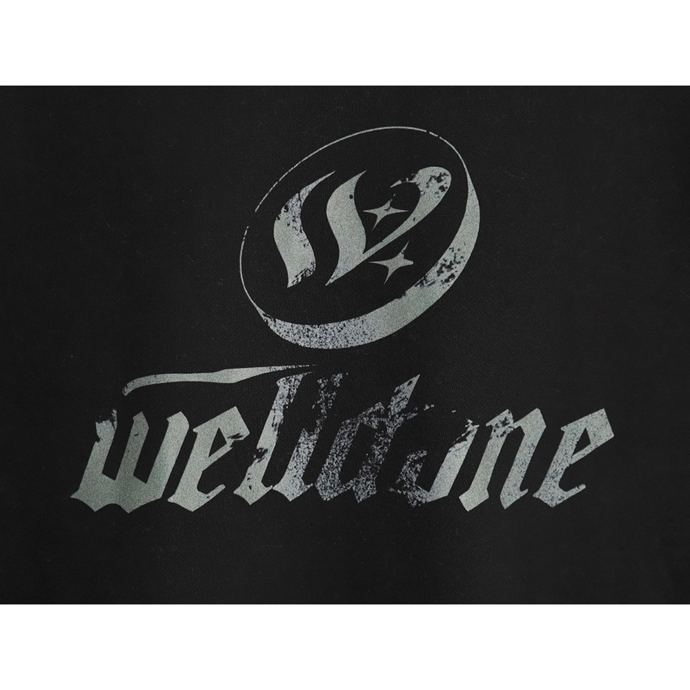 We11done in low price trust seller,in low price trust seller,Clothing,Buy Cheap Discount We11 Done Lettering Crew Neck in low pr