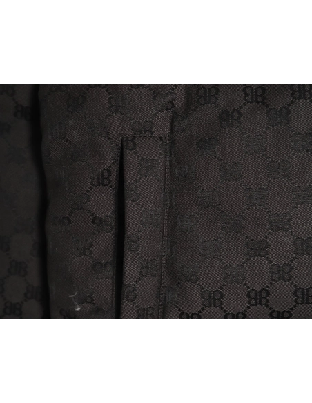 Balenciaga Jacket,Jacket,Clothing,Buy Cheap Discount Balenciaga Gucci joint double B full print down jacket