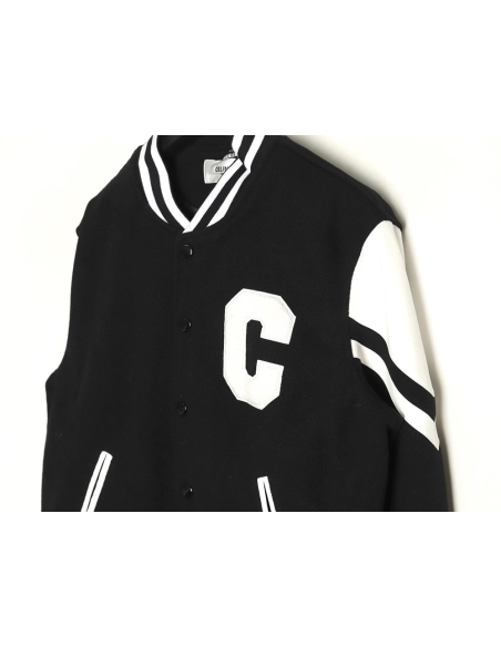 Celine Jacket,Jacket,Clothing,Buy Cheap Discount Celine splicing embroidery baseball jacket