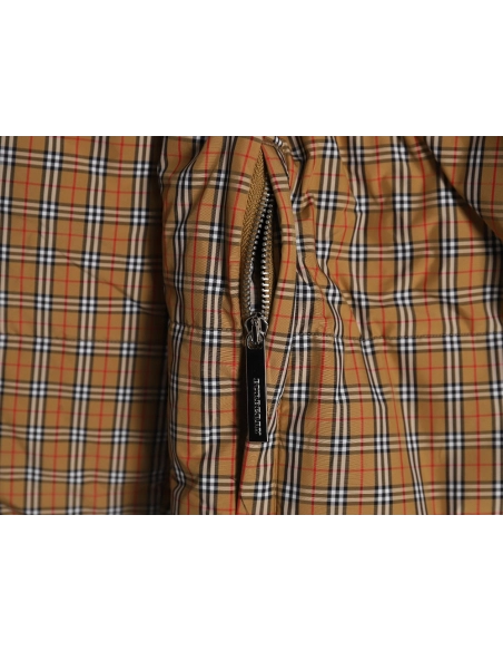 Burberry Jacket,Jacket,Clothing,Buy Cheap Discount Burberry small plaid reversible down jacket