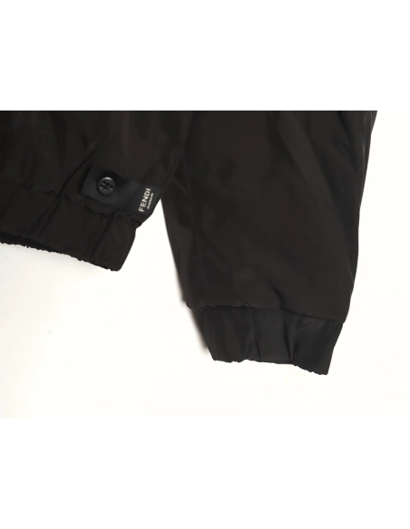 Fendi Jacket,Jacket,Clothing,Buy Cheap Discount Fendi monogram FF full print cotton zipper jacket