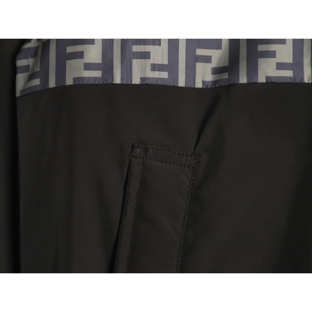 Fendi Jacket,Jacket,Clothing,Buy Cheap Discount Fendi monogram FF full print cotton zipper jacket