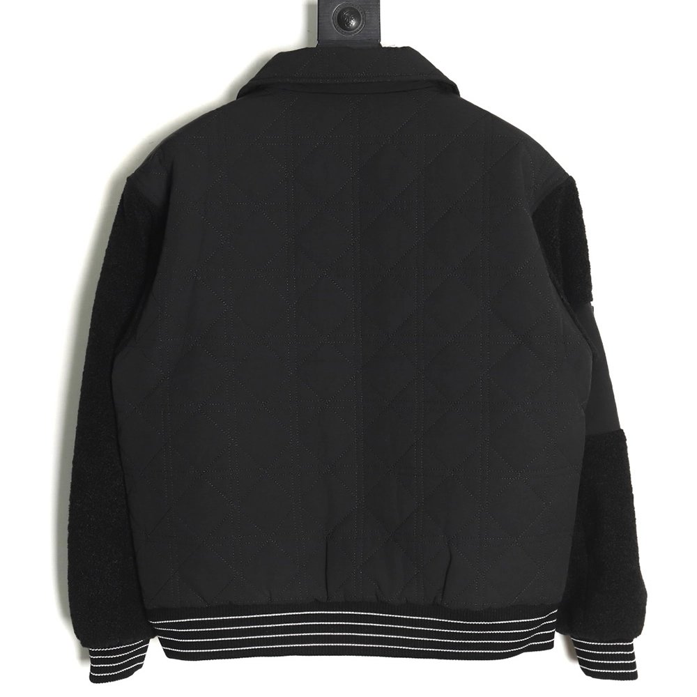 Dior Jacket,Jacket,Clothing,Buy Cheap Discount Dior lambswool patchwork baseball jacket