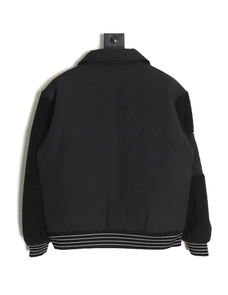 Dior Jacket,Jacket,Clothing,Buy Cheap Discount Dior lambswool patchwork baseball jacket