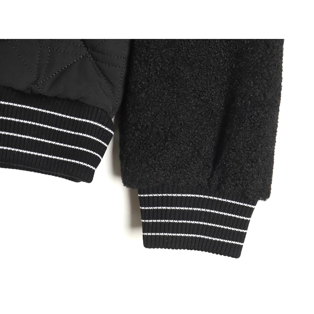 Dior Jacket,Jacket,Clothing,Buy Cheap Discount Dior lambswool patchwork baseball jacket