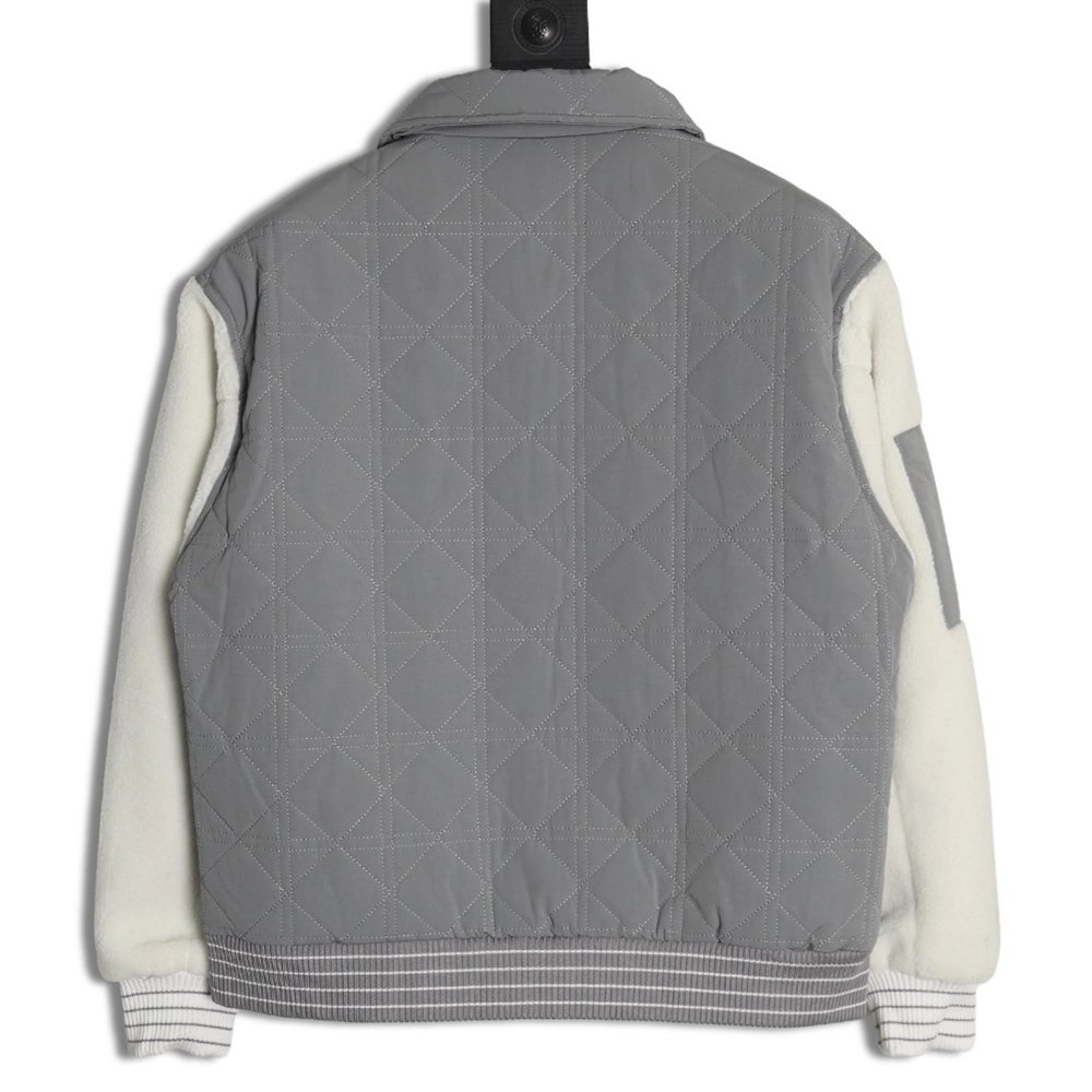 Dior Jacket,Jacket,Clothing,Buy Cheap Discount Dior lambswool patchwork baseball jacket