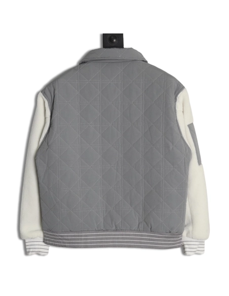 Dior Jacket,Jacket,Clothing,Buy Cheap Discount Dior lambswool patchwork baseball jacket
