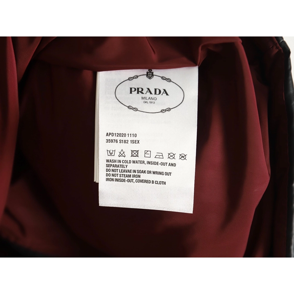 Prada Jacket,Jacket,Clothing,Buy Cheap Discount Prada red trim cotton jacket