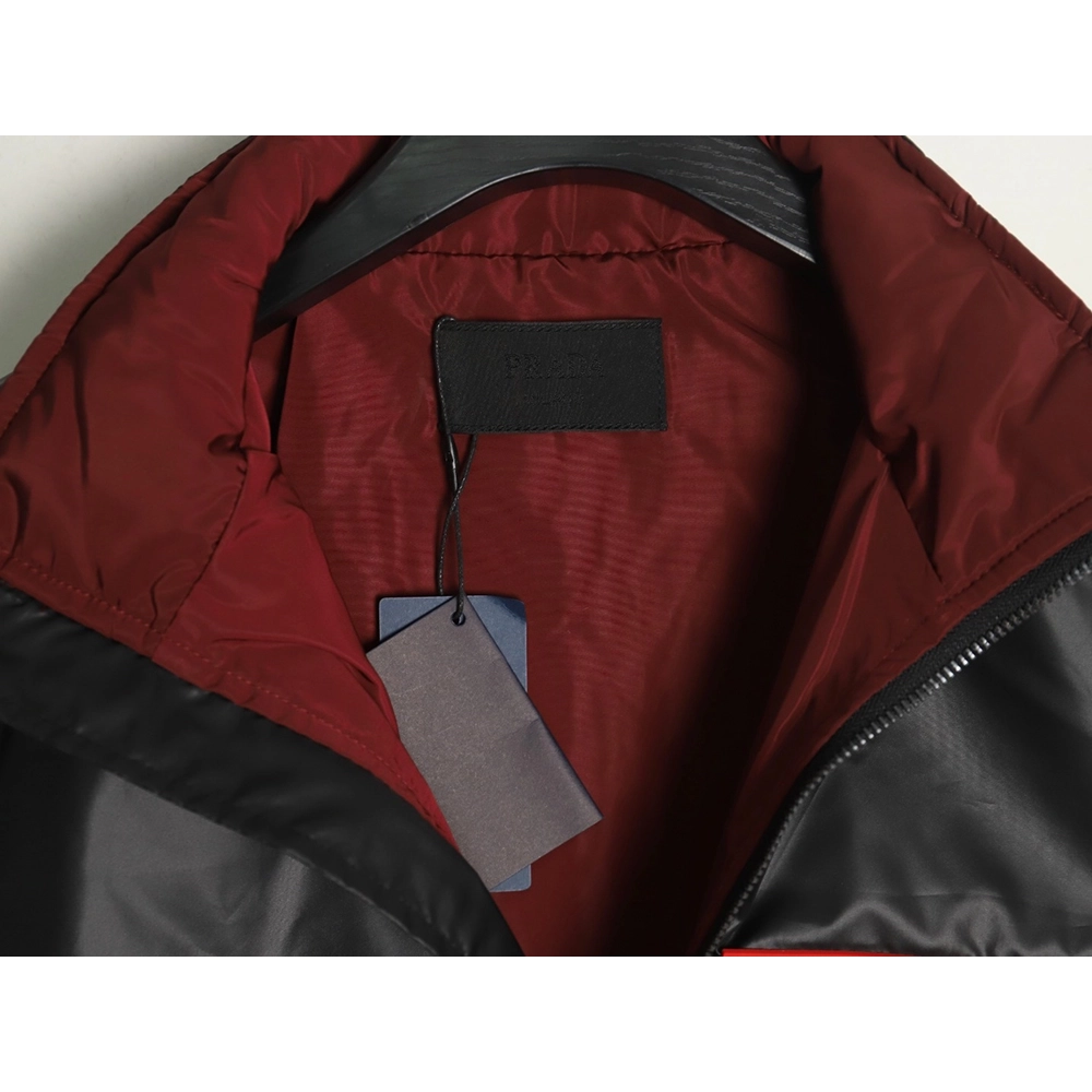 Prada Jacket,Jacket,Clothing,Buy Cheap Discount Prada red trim cotton jacket