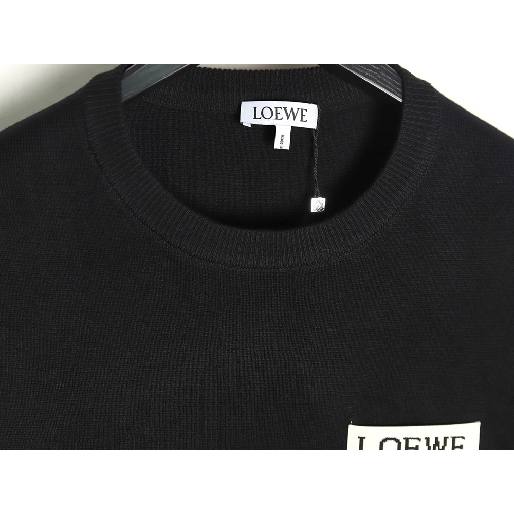 Loewe in low price trust seller,in low price trust seller,Clothing,Buy Cheap Discount Loewe jacquard woven pocket crew neck swea