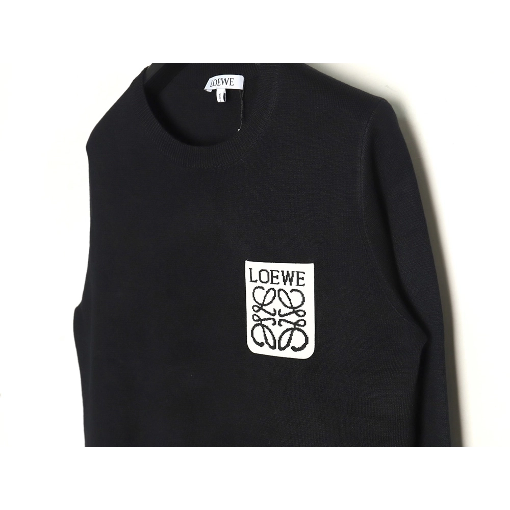 Loewe in low price trust seller,in low price trust seller,Clothing,Buy Cheap Discount Loewe jacquard woven pocket crew neck swea