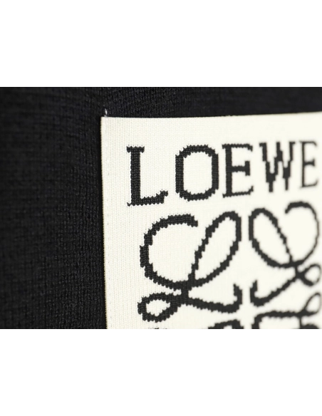 Loewe in low price trust seller,in low price trust seller,Clothing,Buy Cheap Discount Loewe jacquard woven pocket crew neck swea