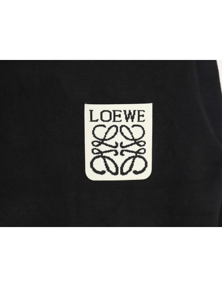 Loewe in low price trust seller,in low price trust seller,Clothing,Buy Cheap Discount Loewe jacquard woven pocket crew neck swea