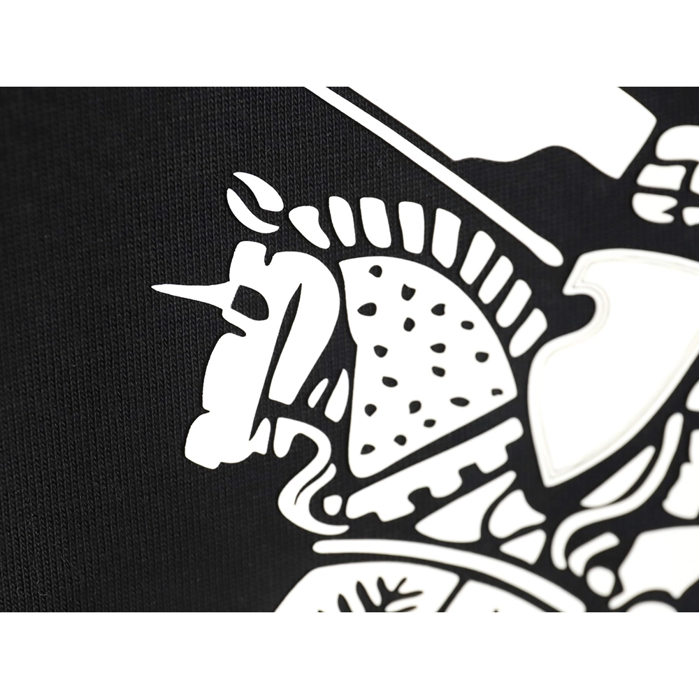 Burberry T Shirt,Tshirt,Clothing,Buy Cheap Discount Burberry Warhorse 3D Logo Long Sleeve TShirt