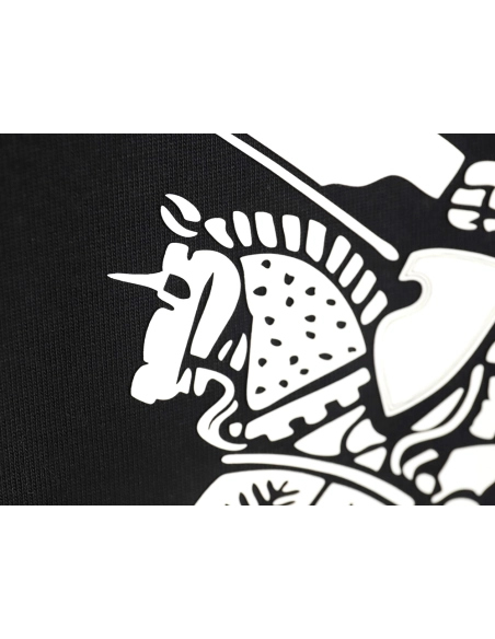 Burberry T Shirt,Tshirt,Clothing,Buy Cheap Discount Burberry Warhorse 3D Logo Long Sleeve TShirt