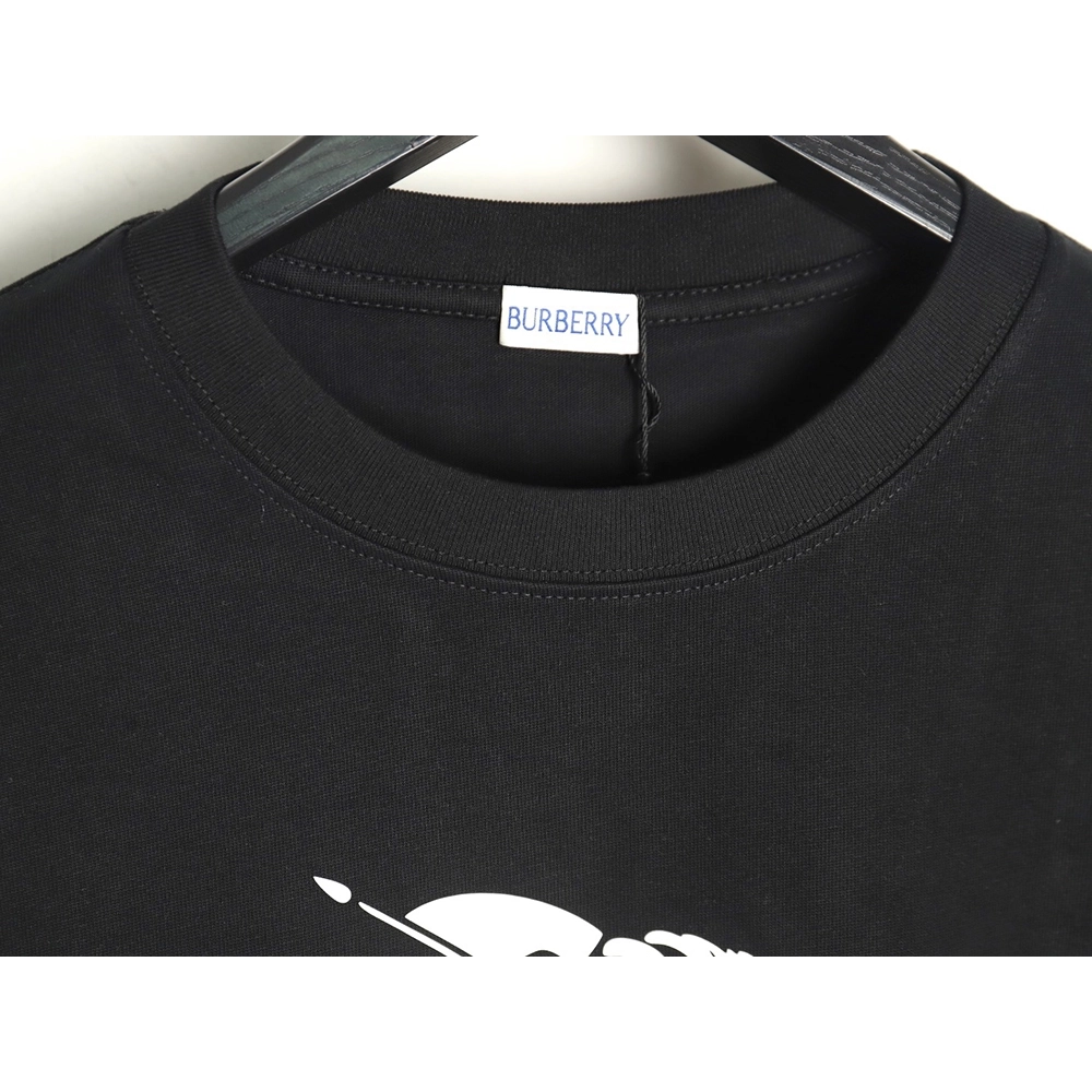 Burberry T Shirt,Tshirt,Clothing,Buy Cheap Discount Burberry Warhorse 3D Logo Long Sleeve TShirt