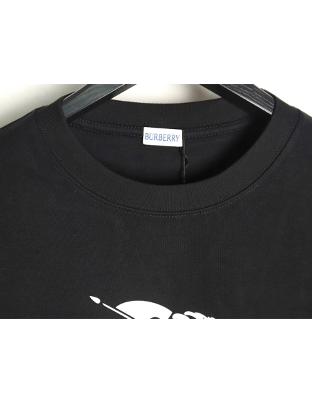 Burberry T Shirt,Tshirt,Clothing,Buy Cheap Discount Burberry Warhorse 3D Logo Long Sleeve TShirt