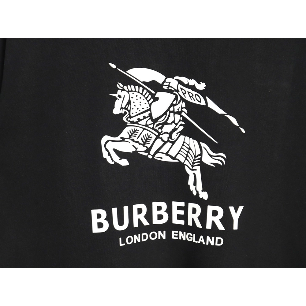 Burberry T Shirt,Tshirt,Clothing,Buy Cheap Discount Burberry Warhorse 3D Logo Long Sleeve TShirt
