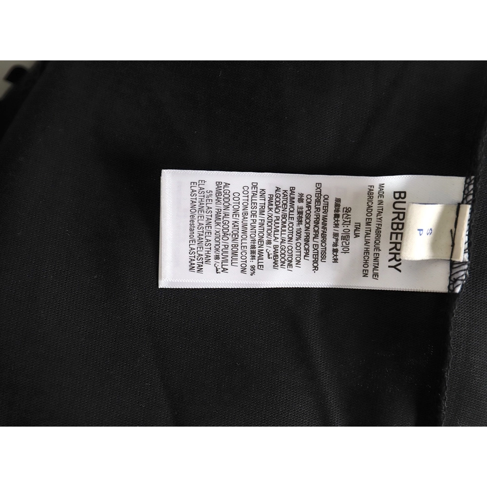 Burberry T Shirt,Tshirt,Clothing,Buy Cheap Discount Burberry Warhorse 3D Logo Long Sleeve TShirt