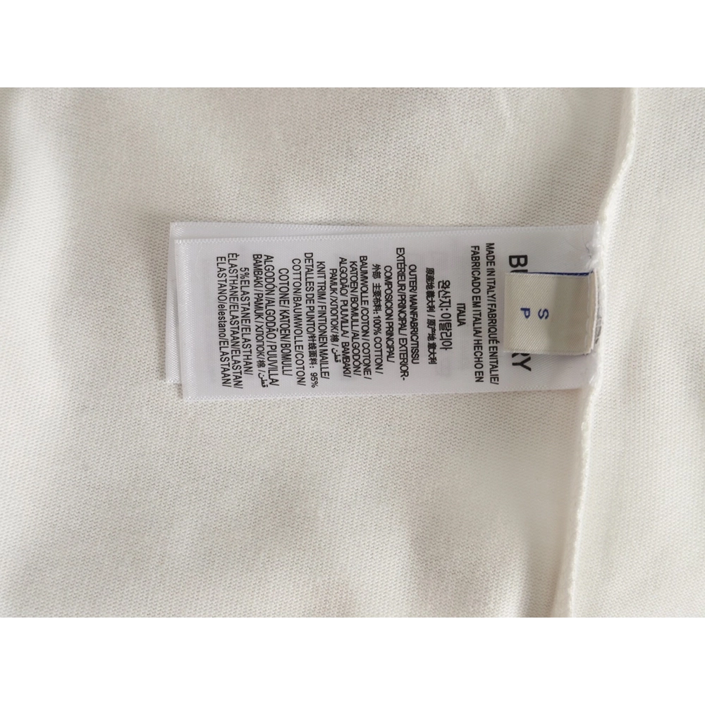 Burberry T Shirt,Tshirt,Clothing,Buy Cheap Discount Burberry Warhorse 3D Logo Long Sleeve TShirt