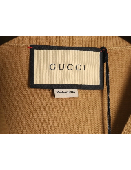 Gucci in low price trust seller,in low price trust seller,Clothing,Buy Cheap Discount Gucci colorblock Vneck interlocking logo k