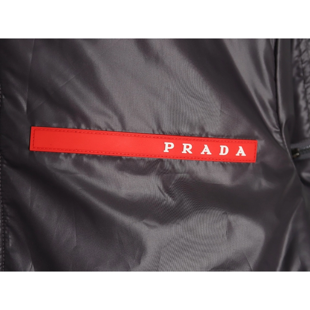 Prada Jacket,Jacket,Clothing,Buy Cheap Discount Prada red trim cotton jacket