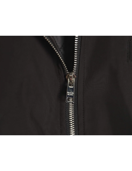 Prada Jacket,Jacket,Clothing,Buy Cheap Discount Prada Classic Pocket Triangle Logo ZipUp Jacket