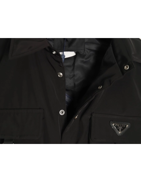 Prada Jacket,Jacket,Clothing,Buy Cheap Discount Prada Bermuda Nylon Workwear Puffer Jacket