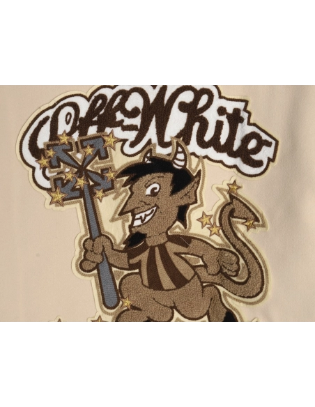 Off White Jacket,Jacket,Clothing,Buy Cheap Discount Off White Devils Arrow Baseball Jacket