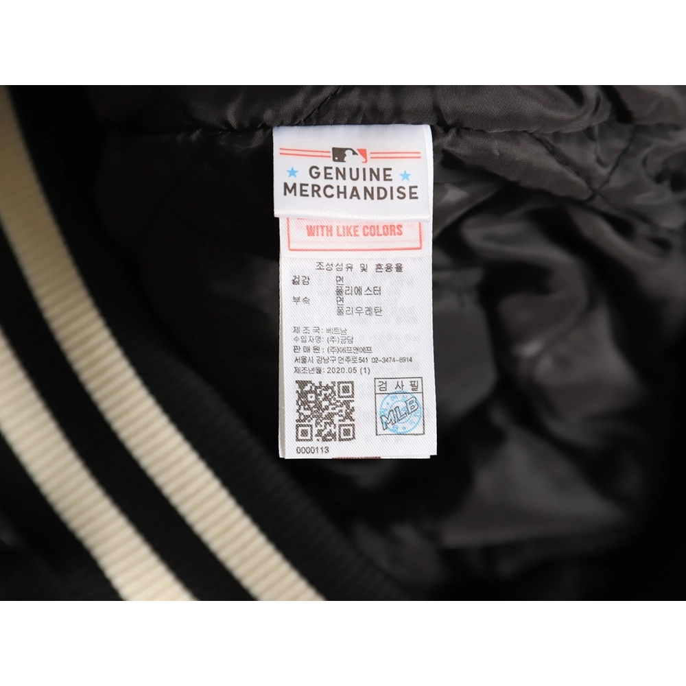 MLB Jacket,Jacket,Clothing,Buy Cheap Discount MLB Logo Embroidered Vintage Baseball Jacket