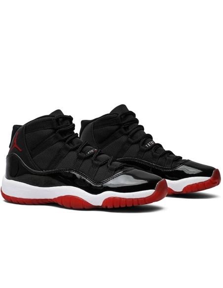 AIR JORDAN 11 RETRO GS BRED 2019 378038 061,AIR JORDAN 11,Air Jordan
