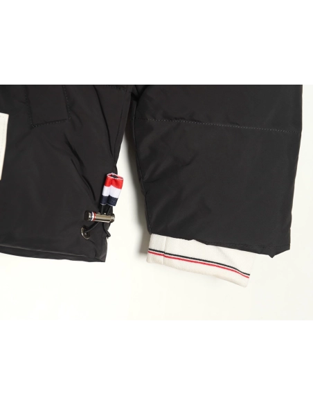 Thom Browne Jacket,Jacket,Clothing,Buy Cheap Discount Thom Browne classic 4bar webbing down jacket