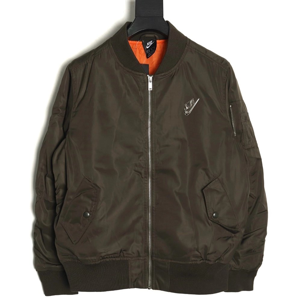 Nike Jacket,Jacket,Clothing,Buy Cheap Discount Nike back tape patch cotton jacket