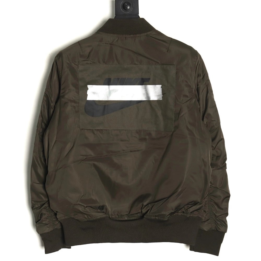 Nike Jacket,Jacket,Clothing,Buy Cheap Discount Nike back tape patch cotton jacket