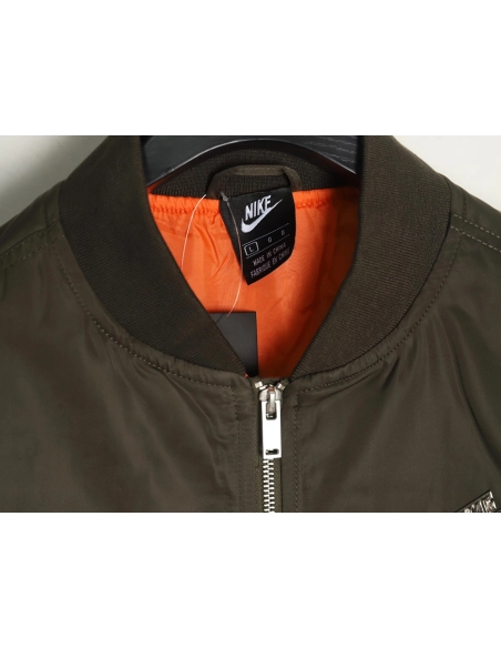 Nike Jacket,Jacket,Clothing,Buy Cheap Discount Nike back tape patch cotton jacket