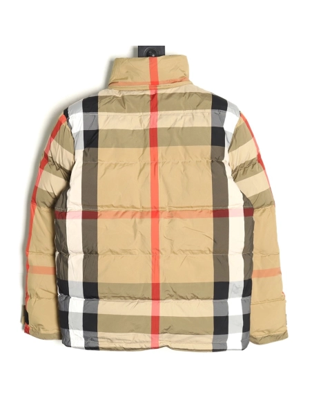 Burberry Jacket,Jacket,Clothing,Buy Cheap Discount Burberry plaid reversible down jacket