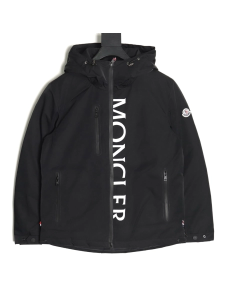 Moncler Jacket,Jacket,Clothing,Buy Cheap Discount Moncler reflective lettering placket down jacket