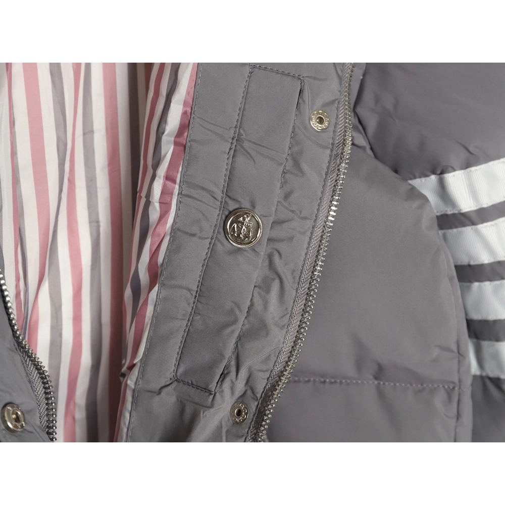 Thom Browne Jacket,Jacket,Clothing,Buy Cheap Discount Thom Browne classic 4bar webbing down jacket