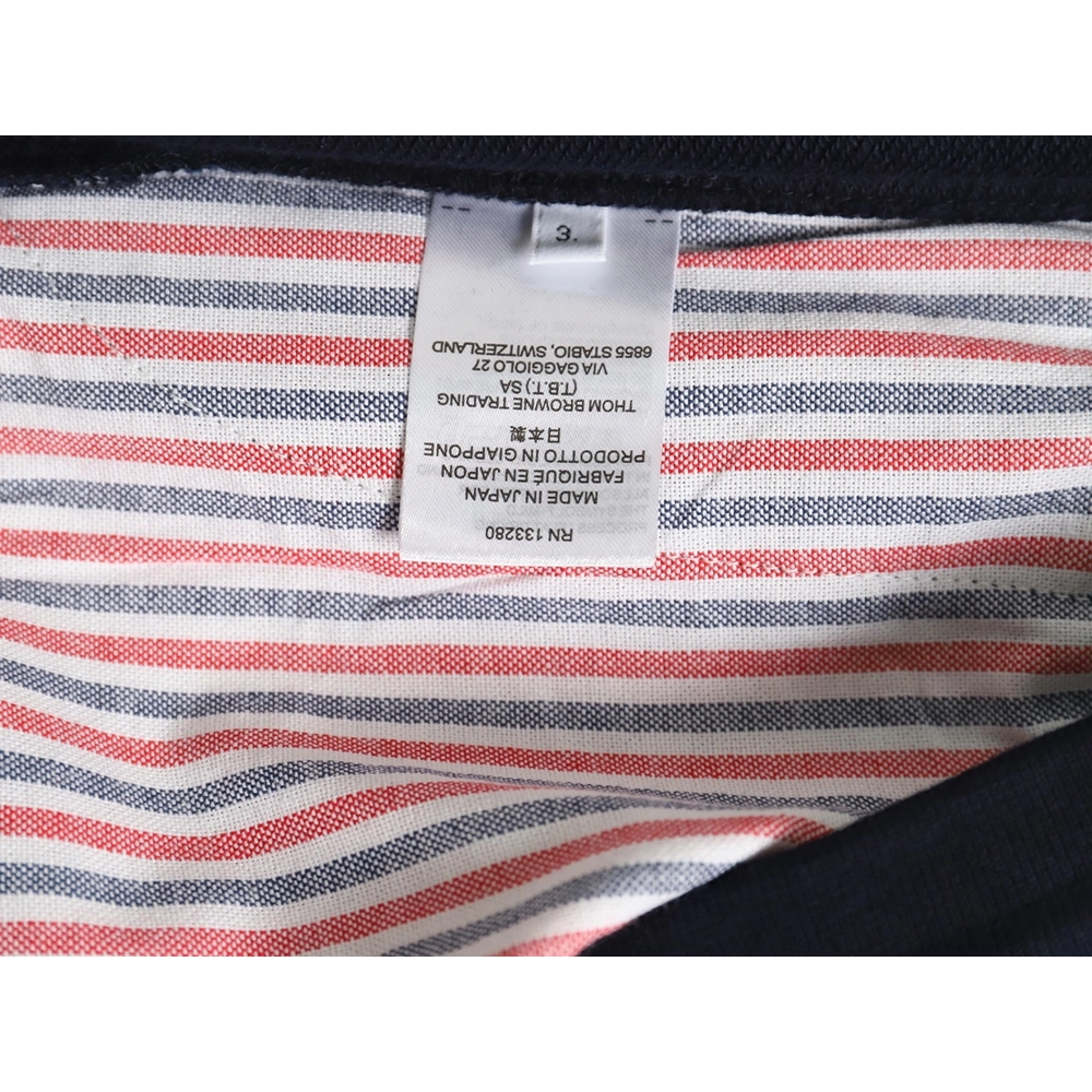 Thom Browne Trousers,CASUAL PANTS,Clothing,Buy Cheap Discount Thom Browne fourbar vertical leg trousers