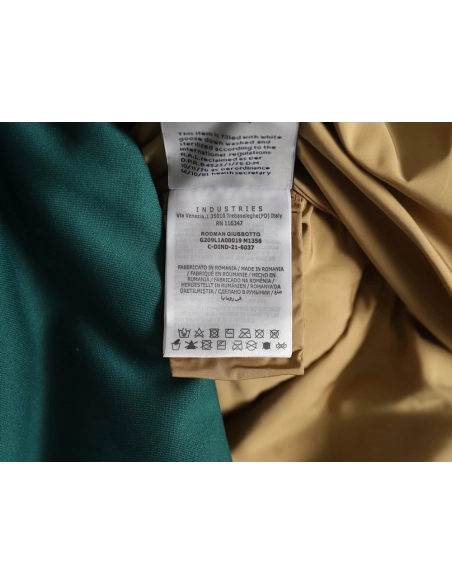 Moncler Jacket,Jacket,Clothing,Buy Cheap Discount Moncler Palm Angels joint color strip embroidery logo down jacket