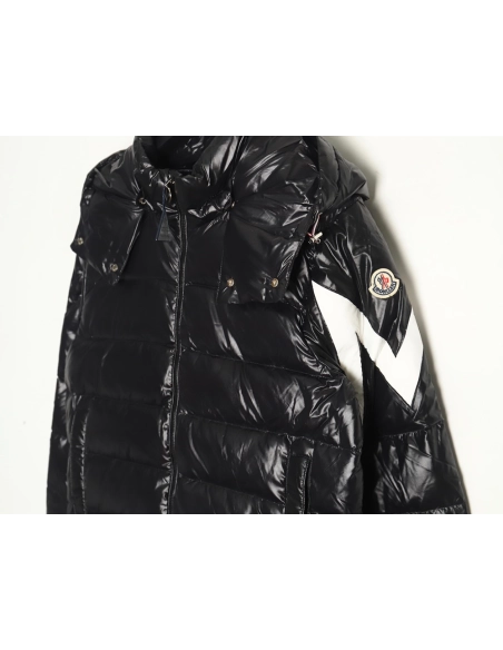 Moncler Jacket,Jacket,Clothing,Buy Cheap Discount Moncler 22corydale double peak striped hooded down jacket