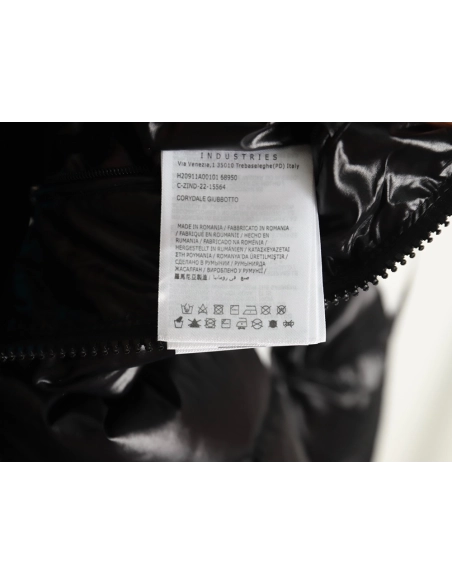 Moncler Jacket,Jacket,Clothing,Buy Cheap Discount Moncler 22corydale double peak striped hooded down jacket