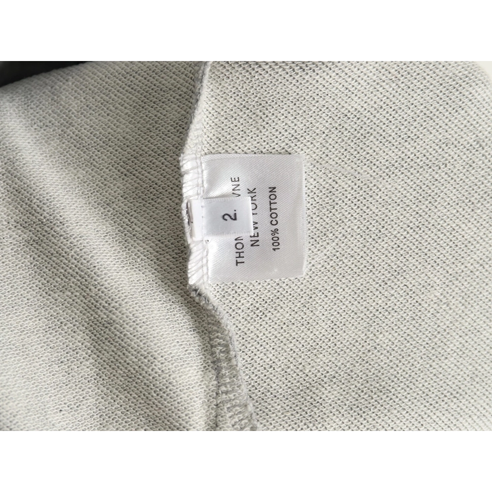 Thom Browne T Shirt,Tshirt,Clothing,Buy Cheap Discount Thom Browne Yarndyed chest pocket longsleeved Tshirt