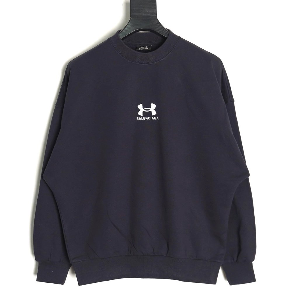Balenciaga in low price trust seller,in low price trust seller,Clothing,Buy Cheap Discount Balenciaga cobranded embroidered crew