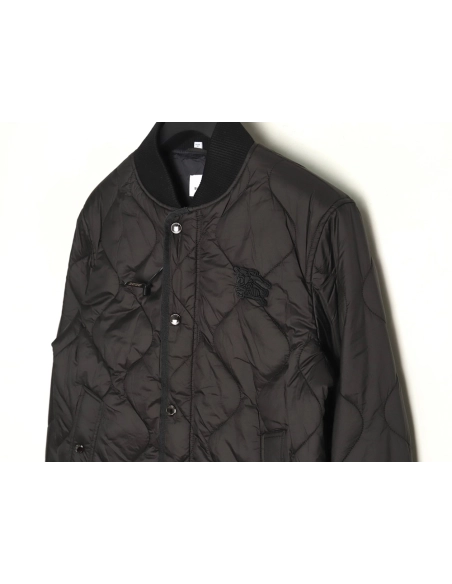 Burberry Jacket,Jacket,Clothing,Buy Cheap Discount Burberry curved collar chest silicone war horse thin cotton jacket