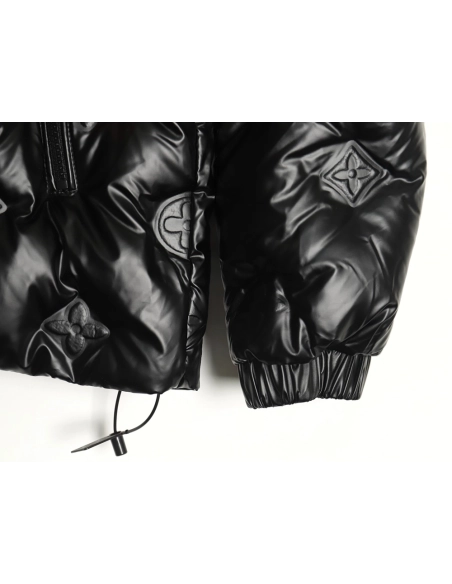 Louis Vuitton Jacket,Jacket,Clothing,Buy Cheap Discount Louis Vuitton presbyopia glossy embossed down jacket
